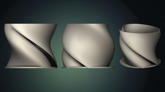 Vases (VZ_1220) 3D model for CNC machine